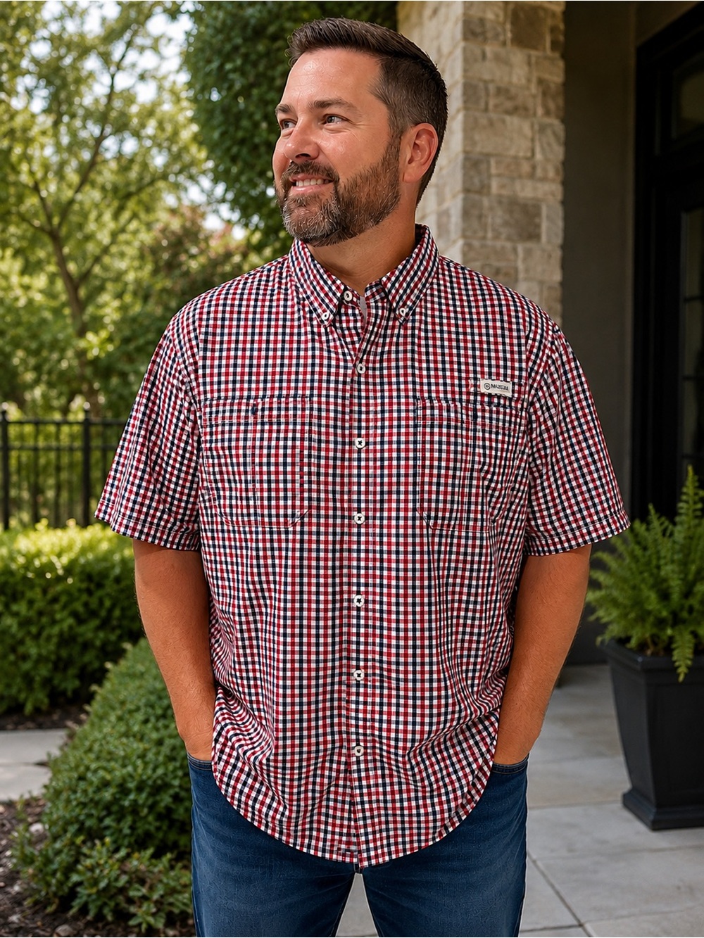 Magellan Outdoors men's fishing shirt